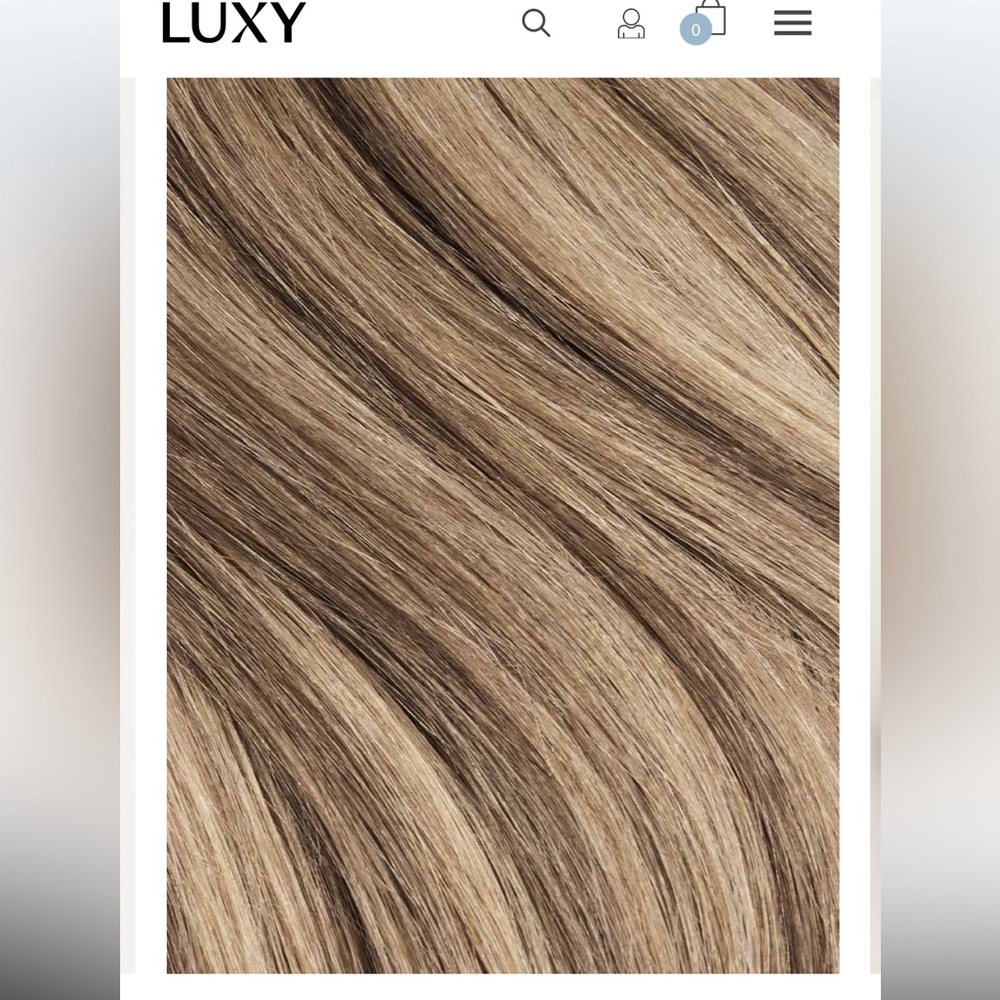 NWT never worn 16" Seamless Dimensional Natural Blonde Clip-Ins (160g)